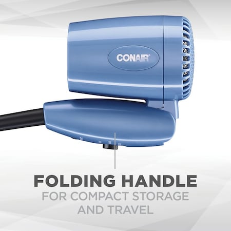Conair HAIR DRYER BLUE 1600W 124N